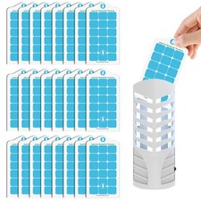 Qualirey 25 Pack Flying Insect Trap Refill Compatible with VEYOFLY Fly Blue  picture