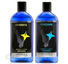 Vividress 250ml Viviclean 250ml Combo - ( by Vivishine Latex Shiner ) #5 picture