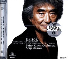 Bartók: Concerto for Orchestra; MSPC / Seiji Ozawa - Saito Kinen Orch (SACD) picture