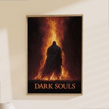 Dark Souls Epic Video Game Fantasy Gaming Wall Art Poster Gamer Decor Art Print picture