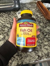 Nature Made Fish Oil Omega 3 Supplements, 1000 mg Softgels, 90 Softgels picture
