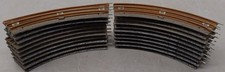 Marx 702 Vintage O Postwar Tinplate O-27 Curved Track with Roadbed (20) picture