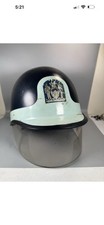 Vintage ILC Industries Helmet w/ Clear Visor & Crest 1970s Collectible picture