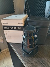 Sigma Art 28mm F1.4 DG HSM Leica L Mount Wide Angle Lens - Black picture