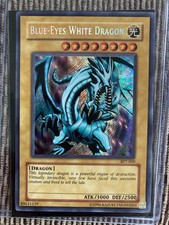Blue-Eyes White Dragon BPT-003 2002 Collectors Tin Excellent Condition picture