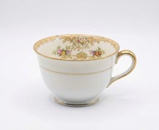 Vintage Noritake M Wreath Tea Cup Hand Painted Gold Gilt Japan 1918 Cup Only picture