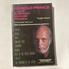 Harold Prince and the American Musical Theatre PB 2005 SIGNED by Harold Prince picture