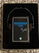 Rockman X100 Tom Scholz SR&D Guitar Headphone Amp w/Box-Power Supply-Headphones  picture