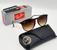 Ray-Ban Erika RB4171 Women’s Sunglasses Tortoise Frame Brown Gradient Lens 54mm picture