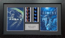 ALIEN & ALIENS Original 35mm Film Cells set within Quality Wood Frame + COA picture