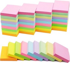 Post It Notes, Small Post It Notes, 1.5X2 Inches 36Pack Light Colors Self-Stick picture