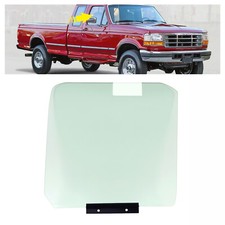 For Ford F-150 F-250 F-350 Bronco 87-97 Door Window Glass Front Passenger Side picture