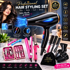 Professional Hair Dryer with Diffuser&Comb Attachments, Blow Dryer for Women&men picture