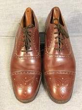 Church's Men's Diplomat Oxford Brogue Shoes Custom Grade. US 9D, England picture