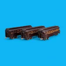 Ives Standard Gauge National Limited Coach Cars Set of 3 Mount Vernon Manon picture