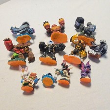 Activision Skylanders Mini Character Figure Lot Video Game Toys Orange Bases picture
