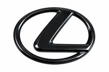 65mm Black Lexus Steering Wheel Emblem Badge Replacement picture