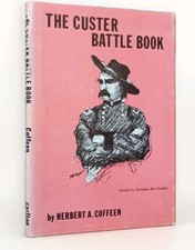 Scarce Signed By Son 1964 Custer Battle Book (Teepee Book) 1st Ed. Reprint HB/DJ picture