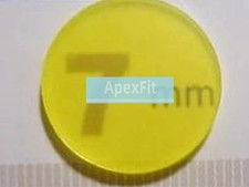 1PC Ce-YAG transparent ceramic-YAG luminescent ceramic 10*10*0.5mm double throw picture