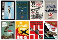 LOT 8 GERMAN LUFTWAFFE AVIATION BOOKS-WARPLANES/AIR SERVICE/AIRCRAFT WWII/BIRTH picture