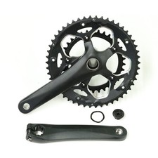 Prowheel Forged Outboard Bearing Crankset 2x Road Bike Crank 172.5mm 50/34T picture