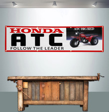 HONDA ATC BIG RED 2' X 8' BANNER FLAG picture