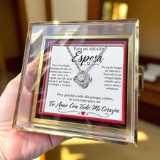 Para mi amada esposa regalo aniversario de esposo para esposa collar para mujer  picture