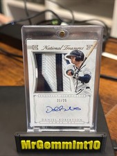 2015  National Treasures - Prospect Silhouette Auto Daniel Robertson #6 /25  picture