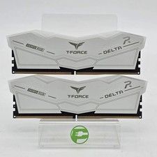 TeamGroup T-Force Delta RGB 32GB (2x16GB) RAM DDR5 6000MHz FF4D516G6000HC38JBK picture