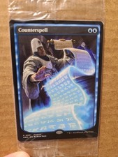 MTG Magic 1x MagicFest Counterspell Textless Full Art Promo Brand New Sealed NM picture