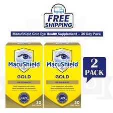 MacuShield Gold 90 Capsules 60 Day Supply Eye Health Supplement - PACK OF 2 picture