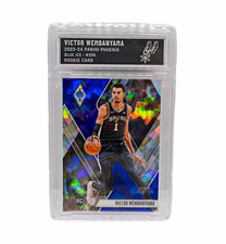 Panini 2023-24 Phoenix Rookies Victor Wembanyama Blue Ice #256 RC Spurs picture