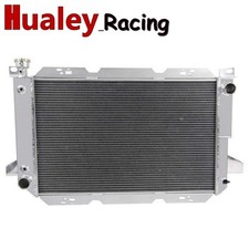 Full Alum Radiator 3Row Fit 85-97 Ford F150 F250 F350 Bronco 5.0 5.8 7.5L CU1451 picture
