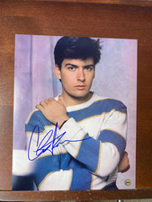 Charlie Sheen Signed Autographed 8x10 Photo COA picture
