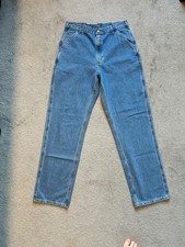 new mens carhartt carpenter 34x36 jeans nwot picture