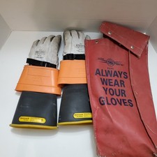 Honeywell Salisbury Electriflex Class 2 Electrical Gloves 9 ASTM D120 picture