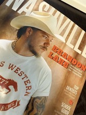 NASHVILLE LIFESTYLES magazine BRANDON LAKE rare picture