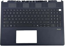 0VKM12 For Dell 16X Alienware Aurora AC16250 AC16251 Palmrest Keyboard Top  Case picture