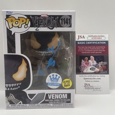 TOM HARDY SIGNED VENOM EDDIE BROCK MARVEL FUNKO JSA COA AUTHENTIC AUTOGRAPH PROO picture