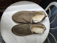 Vionic Beach Malibu Casual Women’s Size 7 Slip On Sneakers Green Boucle picture