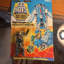 Vintage 1984 Tonka Go Bots Night Ranger SEALED picture