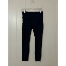 Lululemon Fast & Free 7/8 Tight II Non-Reflective 25” Black Size 6 picture