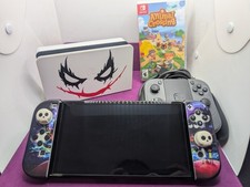 Nintendo Switch OLED Huge Console Bundle Includes: Animal Crossing, Extra Joycon picture