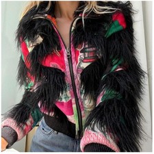Anytime Good Y2K Vintage Jacket Custo Barcelona Women's Size 2 picture