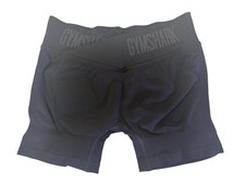 Gymshark GS Seamless Shorts Womens Large Black Body Fit High Waist Gym Shorts picture