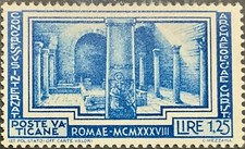 [OOS] Vatican #Mi72 MH 1938 Christian Archeology Nereus Achilleus Basilica [60] picture