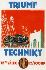 Triumf Techniky Tatra Poster - Mid-century Modern Decor 🤯💯 24x36” picture
