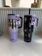 KATSEYE x Kuromi 30oz Tumbler Set Purple Black Zak Target Exclusive NEW picture