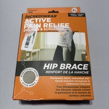 iNCREDIWEAR Right Hip Brace Active Pain Relief Injuries & Surgeries XL Unisex picture