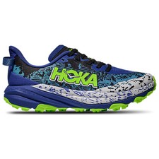 HOKA Speedgoat 6 Navy Green 1156933-NYN Kids Womens Boys Girls Size 4Y-7Y New picture